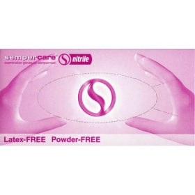 ПЕРЧАТКИ МЕДИЦИНСКИЕ СМОТРОВЫЕ НИТРИЛОВЫЕ SEMPERCARE NITRILE НЕСТЕРИЛЬНЫЕ НЕПРИПУДРЕННЫЕ L №200