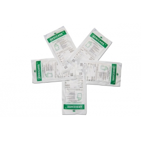 ПЕРЧАТКИ СМОТРОВЫЕ НЕСТЕРИЛЬНЫЕ «MEDICARE» M пара, латексные, припудрен. №100