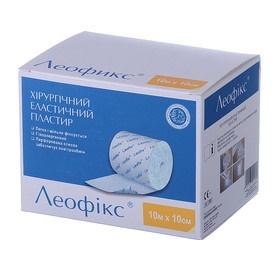 ПЛАСТЫРЬ МЕДИЦИНСКИЙ LEOFIX 10 см х 10 м №1
