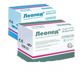 ПЛАСТЫРЬ МЕДИЦИНСКИЙ LEOPAD 9 см х 15 см, стерил. №25
