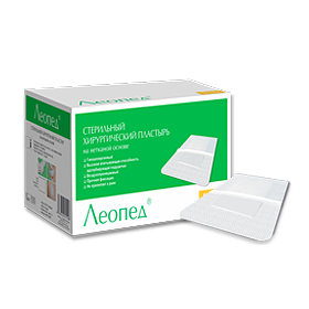 ПЛАСТЫРЬ МЕДИЦИНСКИЙ LEOPAD 9 см х 30 см, стерил. №1