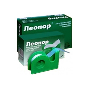 ПЛАСТЫРЬ МЕДИЦИНСКИЙ LEOPORE 5 м х 5 см уп. картон., с диспенсером