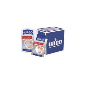 ПЛАСТЫРЬ МЕДИЦИНСКИЙ URGO водонепроницаемый с антисептиком 19 мм х 72 мм №300