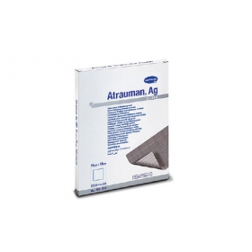 ПОВЯЗКА с серебром ATRAUMAN Ag 5см*5см стерильная №10