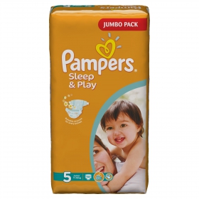 ПОДГУЗНИКИ ДЕТСКИЕ PAMPERS SLEEP &   PLAY junior №58