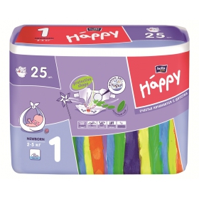 ПОДГУЗНИКИ ДЕТСКИЕ ГИГИЕНИЧЕСКИЕ HAPPY BELLA BABY newborn №25
