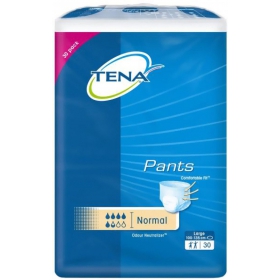 ПОДГУЗНИКИ ДЛЯ ВЗРОСЛЫХ «TENA PANTS NORMAL» ДЛЯ ЗАЩИТЫ ПРИ НЕДЕРЖАНИИ large №30