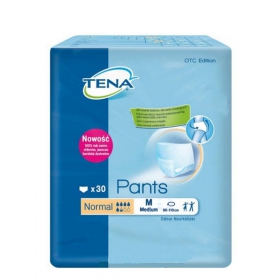 ПОДГУЗНИКИ ДЛЯ ВЗРОСЛЫХ «TENA PANTS NORMAL» ДЛЯ ЗАЩИТЫ ПРИ НЕДЕРЖАНИИ medium №30