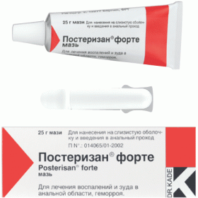 ПОСТЕРИЗАН ФОРТЕ мазь туба 25 г, с аппликатором