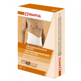 ПОЯС ПРОТИВОРАДИКУЛИТНЫЙ VELCRO размер 1, модель 105