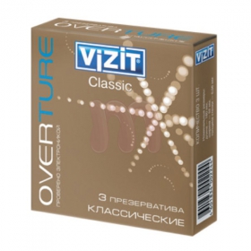 ПРЕЗЕРВАТИВЫ ЛАТЕКСНЫЕ ВИЗИТ «VIZIT» Classic классические №3