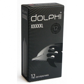 ПРЕЗЕРВАТИВЫ ЛАТЕКСНЫЕ С СИЛИКОНОВОЙ СМАЗКОЙ ДОЛФИ «DOLPHI» XXXXXL №12