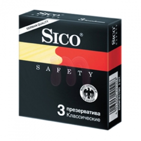 ПРЕЗЕРВАТИВИ СІКО «SICO» SAFETY класичні №3