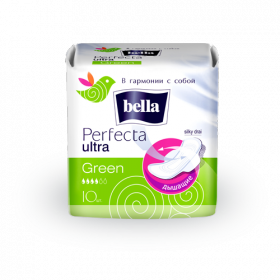 ПРОКЛАДКИ ГИГИЕНИЧЕСКИЕ BELLA PERFECTA ULTRA GREEN №20