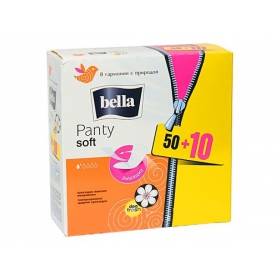 ПРОКЛАДКИ ГИГИЕНИЧЕСКИЕ ЕЖЕДНЕВНЫЕ BELLA PANTY SOFT DEO FRESH №60