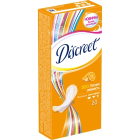 ПРОКЛАДКИ ГИГИЕНИЧЕСКИЕ ЕЖЕДНЕВНЫЕ DISCREET DEO Summer Fresh №20