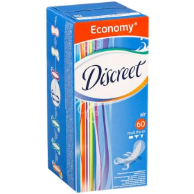 ПРОКЛАДКИ ГИГИЕНИЧЕСКИЕ ЕЖЕДНЕВНЫЕ DISCREET MULTIFORM AIR №60