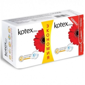ПРОКЛАДКИ ЖЕНСКИЕ ГИГИЕНИЧЕСКИЕ KOTEX ULTRA NORMAL №20