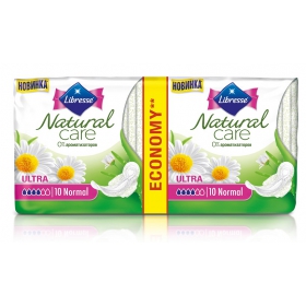 ПРОКЛАДКИ ЖЕНСКИЕ ГИГИЕНИЧЕСКИЕ LIBRESSE NATURAL CARE ULTRA NORMAL №20