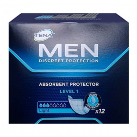 ПРОКЛАДКИ УРОЛОГИЧЕСКИЕ ДЛЯ МУЖЧИН, СТРАДАЮЩИХ НЕДЕРЖАНИЕМ МОЧИ TENA FOR MEN №12