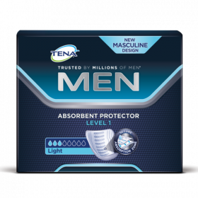 ПРОКЛАДКИ УРОЛОГИЧЕСКИЕ ДЛЯ МУЖЧИН, СТРАДАЮЩИХ НЕДЕРЖАНИЕМ МОЧИ TENA FOR MEN №20