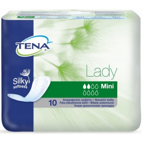 ПРОКЛАДКИ УРОЛОГИЧЕСКИЕ ЖЕНСКИЕ ПРИ НЕДЕРЖАНИИ МОЧИ TENA LADY ULTRA MINI №14