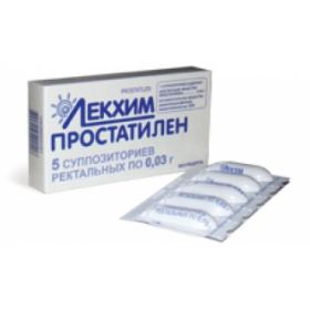 ПРОСТАТИЛЕН суппозитории ректал. 0,03 г №5