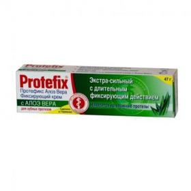 ПРОТЕФИКС ФИКСИРУЮЩИЙ КРЕМ С АЛОЭ ВЕРА 40 мл