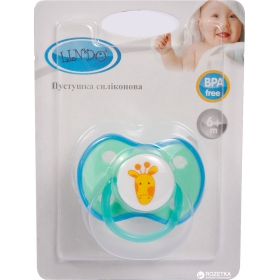 ПУСТЫШКА «LINDO» СИЛИКОНОВАЯ LI 402 6+, с прикусом