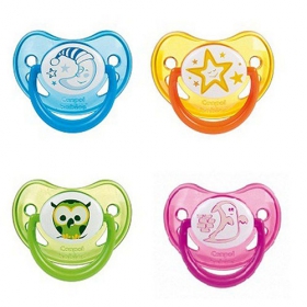 ПУСТУШКА 22/500, 0-6міс., night dreams, силіконова анатомічна