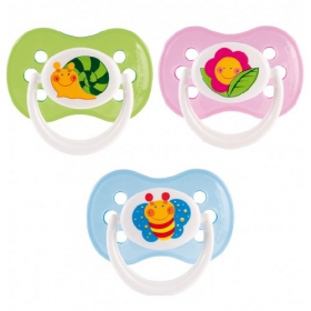 ПУСТЫШКА СИЛИКОНОВАЯ КРУГЛАЯ «CANPOL BABIES» 22/557, 6-18 мес., Веселый сад