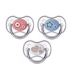 ПУСТЫШКА СИЛИКОНОВАЯ СИММЕТРИЧНАЯ «CANPOL BABIES» 22/580, 0-6 мес., Newborn baby