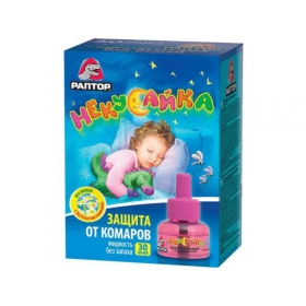 РАПТОР НЕКУСАЙКА - ДЕТСКИЙ ЛИКВИД ОТ КОМАРОВ жидкость фл. полимер. 20 мл