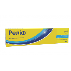 РЕЛІФ мазь ректальна туба 28,4г
