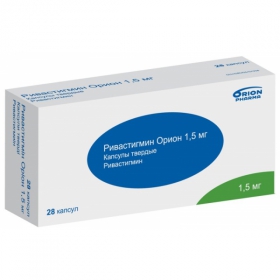 РИВАСТИГМИН ОРИОН капс. тверд. 1,5 мг №28