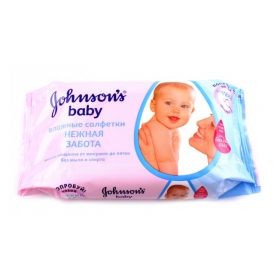 САЛФЕТКИ ВЛАЖНЫЕ JOHNSON'S BABY «НЕЖНАЯ ЗАБОТА» №112