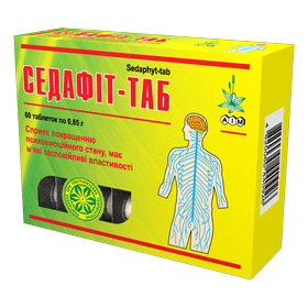 СЕДАФІТ-ТАБ табл. 0,85г №60