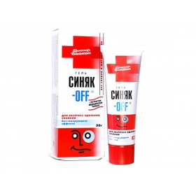 СИНЯК-OFF ДЛЯ ЭКСПРЕСС-УДАЛЕНИЯ СИНЯКОВ серии «ДОКТОР БИОКОН» гель 30 мл, без тон. эффекта