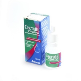 СИСТЕЙН УЛЬТРА СРЕДСТВО ДЛЯ УВЛАЖНЕНИЯ ГЛАЗ фл. 10 мл