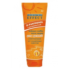 СЛИВКИ НЕЖНЫЕ «ЛАБОРАТОРИЯ-ЭФФЕКТ» ПОСЛЕ ЗАГАРА СМЯГЧАЮЩИЕ для детей 120 г