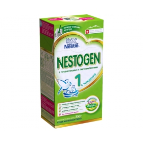СМЕСЬ СУХАЯ МОЛОЧНАЯ НЕСТОЖЕН NESTOGEN 1 с пробиотиками и пребиотиками 350 г, от 0