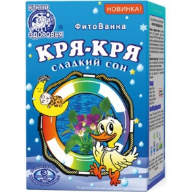 СУМІШ суха рослинна для ФІТОВАНН «КЛЮЧІ ЗДОРОВ'Я» пакет 30г «Кря-кря», солодкий сон №3