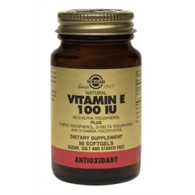 СОЛГАР ВИТАМИН E 100 МЕ капс. 550 мг фл. №50