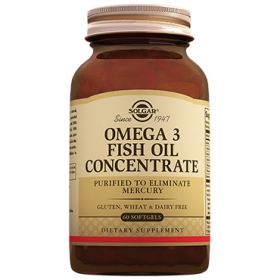 СОЛГАР КОНЦЕНТРАТ РЫБЬЕГО ЖИРА ОМЕГА-3 капс. №60