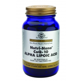 СОЛГАР НУТРИКОЭНЗИМ Q-10 C АЛЬФА-ЛИПОЕВОЙ КИСЛОТОЙ капс. №60