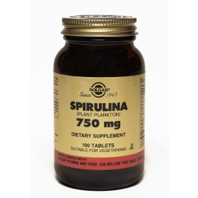 СОЛГАР СПИРУЛИНА 750 мг табл. фл. №100