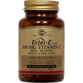 СОЛГАР ЭСТЕР-С ПЛЮС ВИТАМИН С 500 мг капс. 500 мг №50