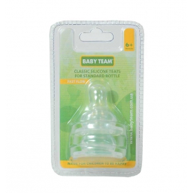СОСКА силіконова «BABY TEAM» 2004, класична №2