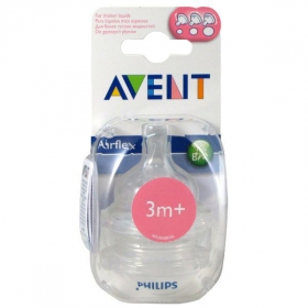 СОСКА силіконова АВЕНТ «PHILIPS AVENT» SCF635/27, м'яка, з прорізом