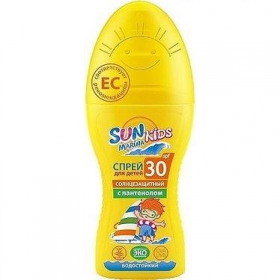 СПРЕЙ СОЛНЦЕЗАЩИТНЫЙ ДЛЯ ДЕТЕЙ SUN MARINA KIDS SPF-30 150 мл